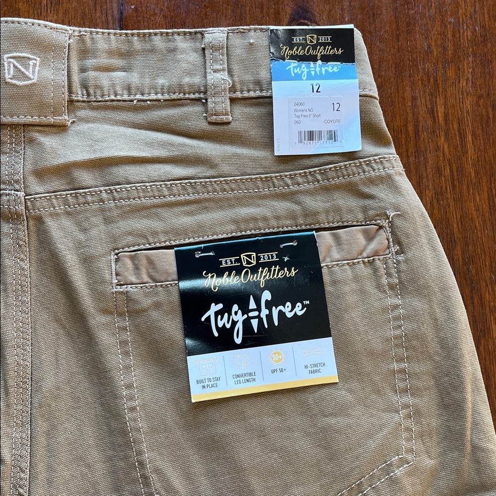 Noble Outfitters Women's Shorts in Coyote Size 12 - Picture 11 of 15